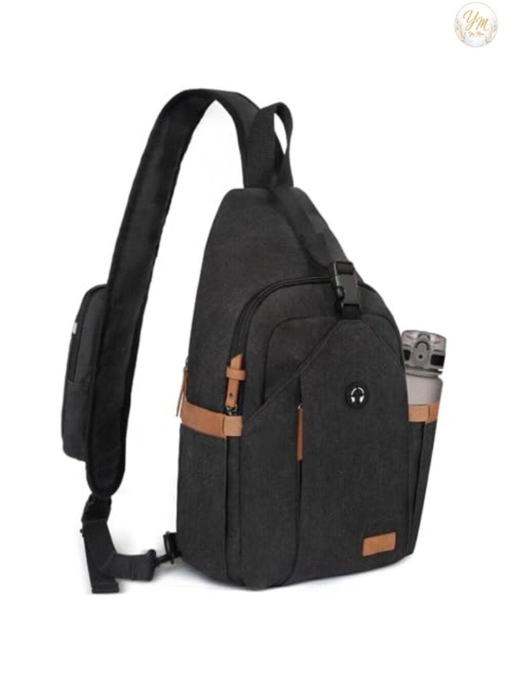 OSOCE Men's Sling Crossbody Bag Anti-Theft Canvas 6L Small Daypack